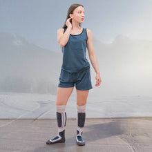 Load image into Gallery viewer, SNOWMASS 98% Organic Merino Wool Hiking Socks (2% Bio Elastic) (Thick, Warm, Certified Organic, Not Superwashed, No Forever Chemicals) (100% Biodegradable)
