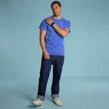 Load image into Gallery viewer, organic cotton jeans dyed with real indigo