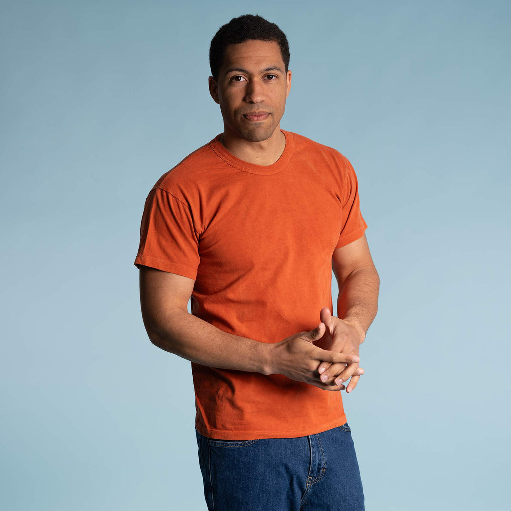elastic-free 100% organic cotton t-shirt