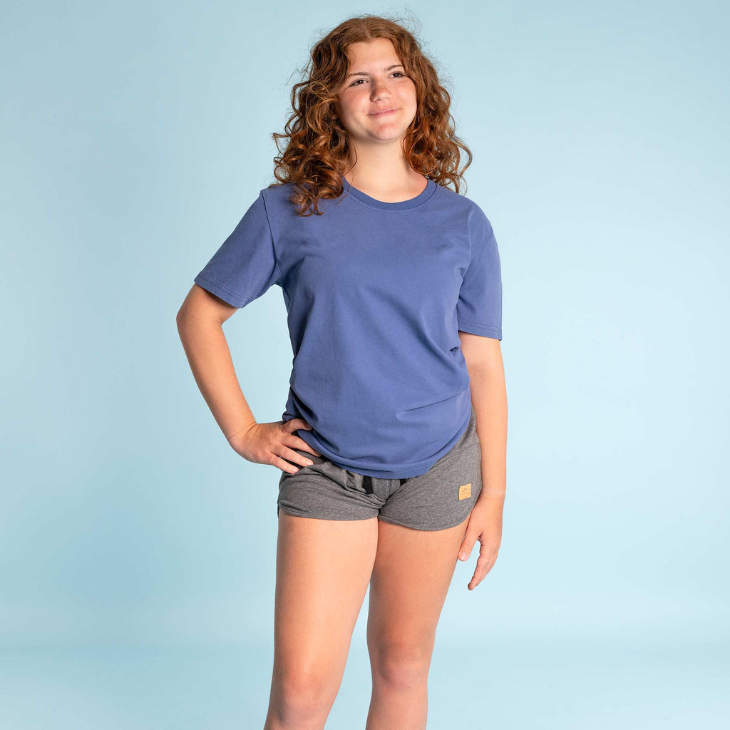 100% organic cotton running shorts