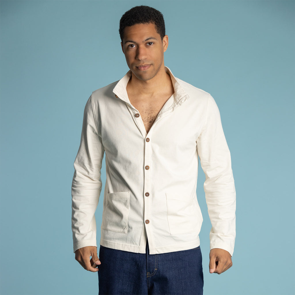 100% organic cotton button down shirt