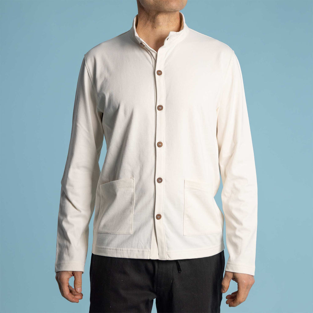 organic cotton knit shirt