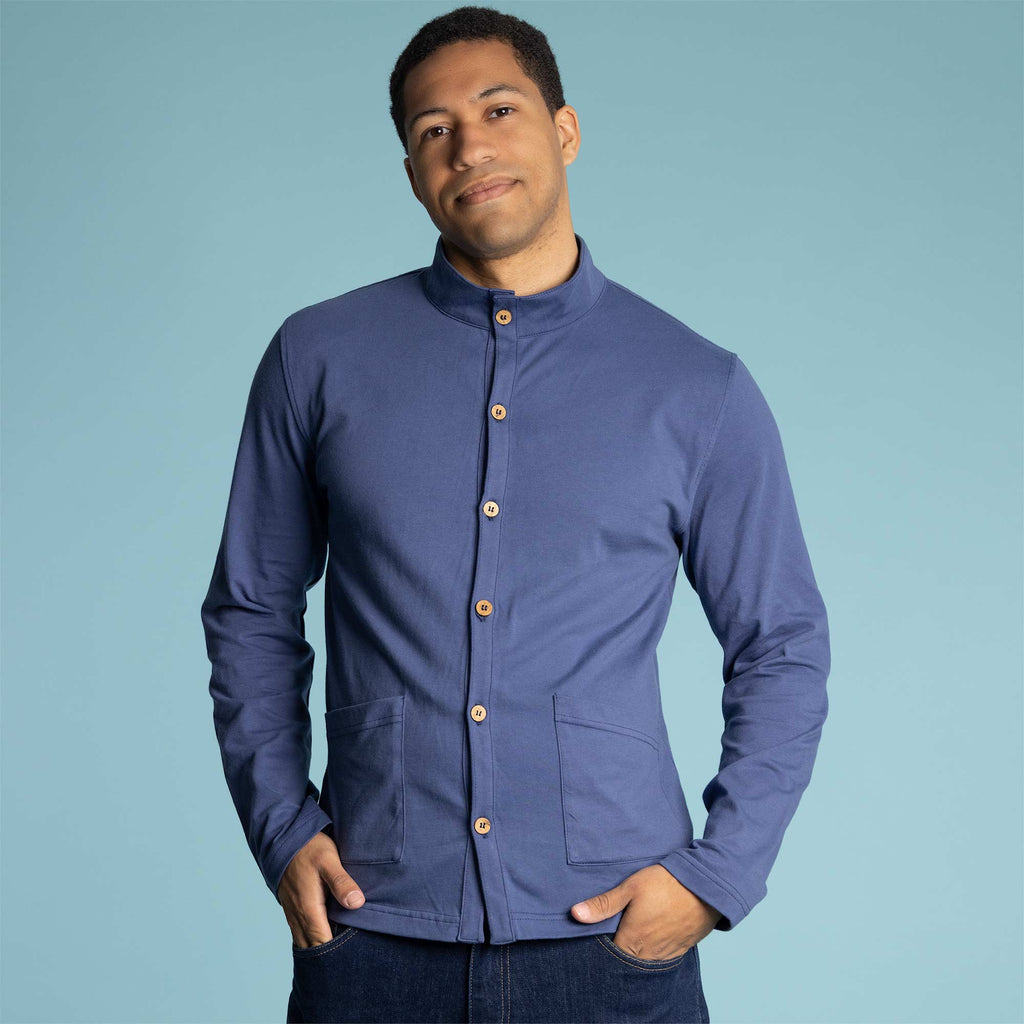 100% organic cotton knit shirt
