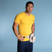 Load image into Gallery viewer, organic linen fanny pack