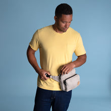 Load image into Gallery viewer, organic linen waist pack