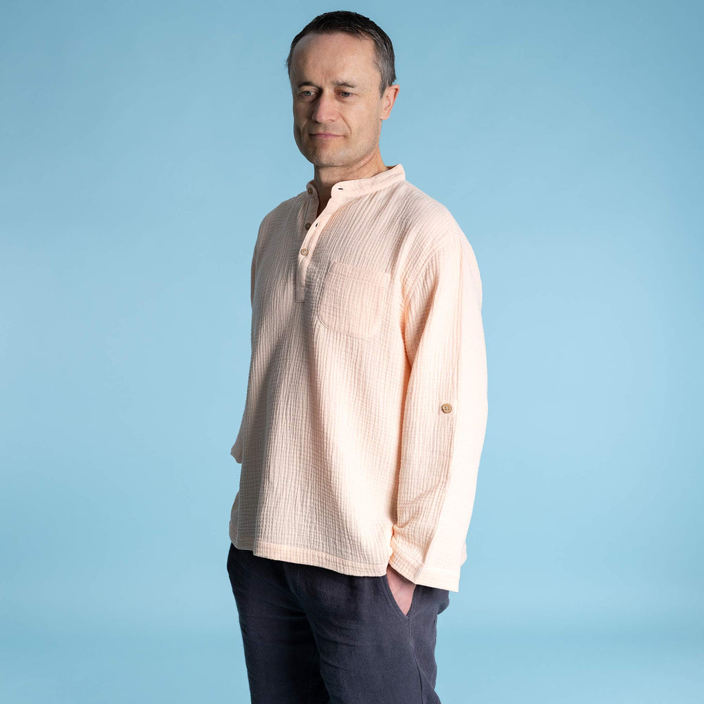 100% organic cotton beach shirt