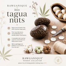 Load image into Gallery viewer, 100% natural Tagua nut buttons