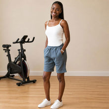 Load image into Gallery viewer, TETON 100% Organic Cotton Fleece Sweat Shorts (OC Thread, Covered Organic Elastic Waist, No Polyester, No Synthetics) (100% Biodegradable)