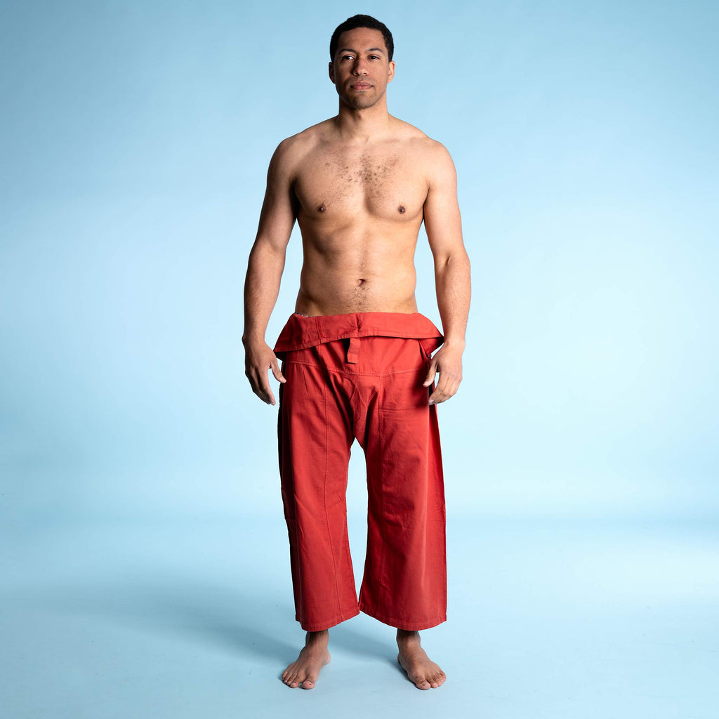 organic cotton Thai fisherman's pants