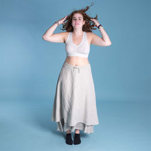 Load image into Gallery viewer, organic linen skirt
