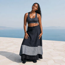 Load image into Gallery viewer, organic linen skirt