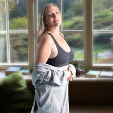 Load image into Gallery viewer, plastic-free organic merino wool bra polyester-free