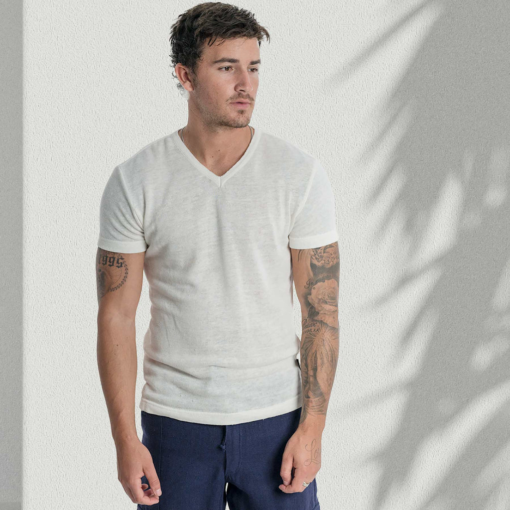 synthetic-free organic hemp t-shirt