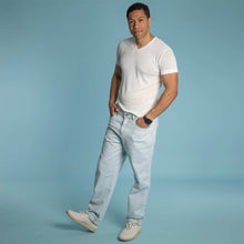 Load image into Gallery viewer, men's organic cotton jeans indigo dyed