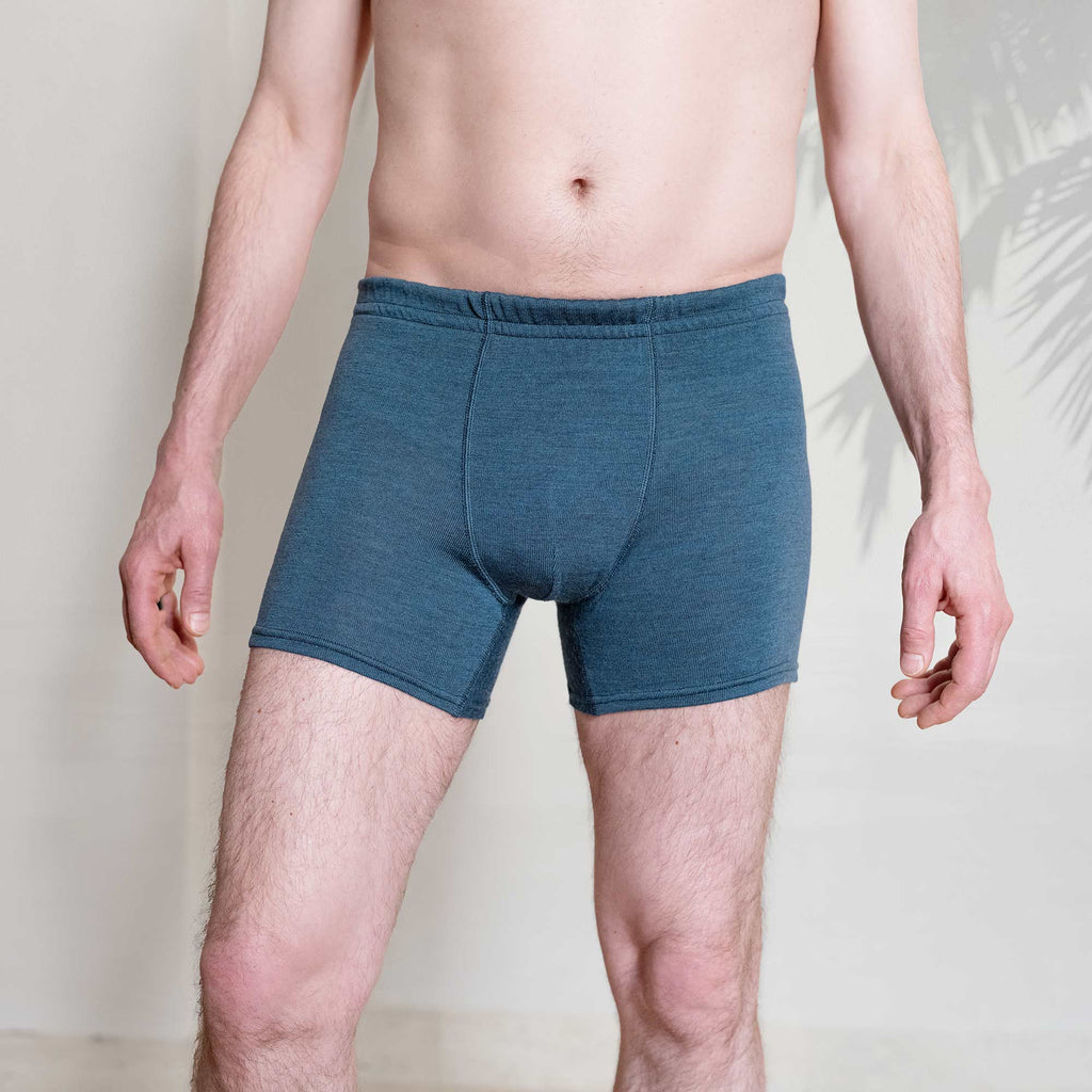 plastic-free 100% organic merino wool underwear