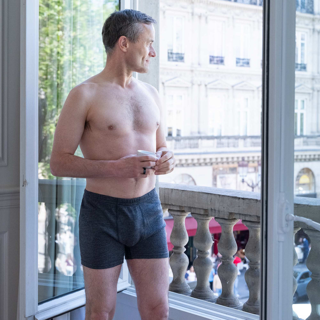 100% organic merino wool boxer briefs