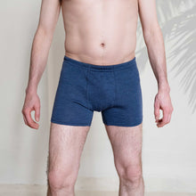 Load image into Gallery viewer, plastic-free 100% organic merino boxer briefs