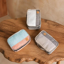 Load image into Gallery viewer, organic linen packing cubes