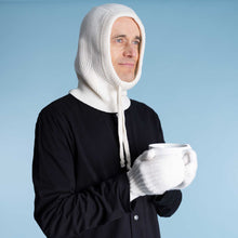 Load image into Gallery viewer, organic merino wool hoodie hat