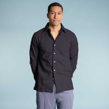Load image into Gallery viewer, 100% organic cotton long sleeve knit shirt