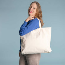 Load image into Gallery viewer, plastic-free cotton shopping bag