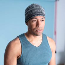 Load image into Gallery viewer, organic linen knit ski hat