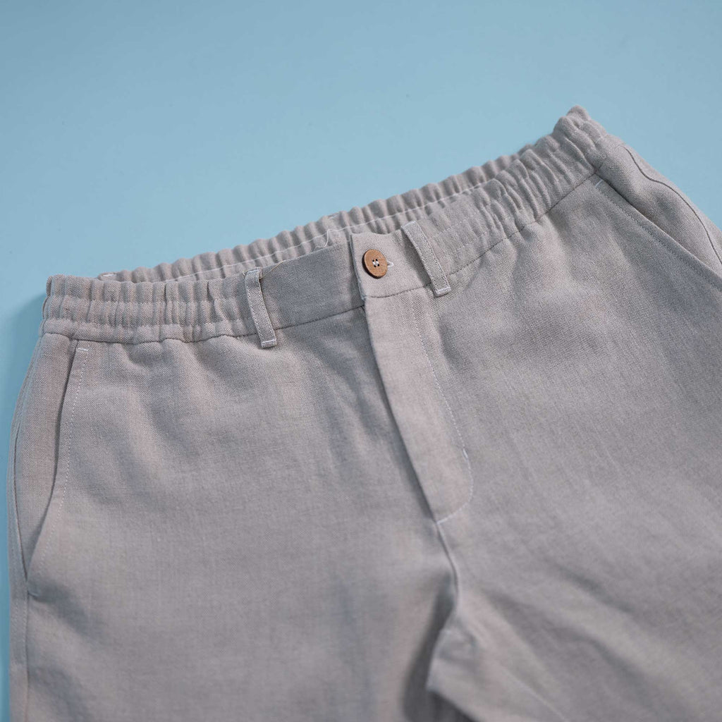 organic linen joggers