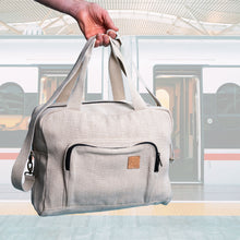 Load image into Gallery viewer, organic hemp duffel bag
