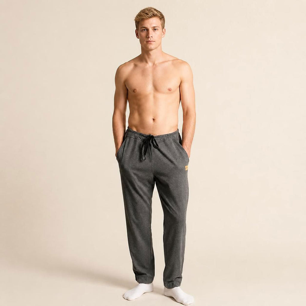 100% organic cotton jogger pants plastic-free