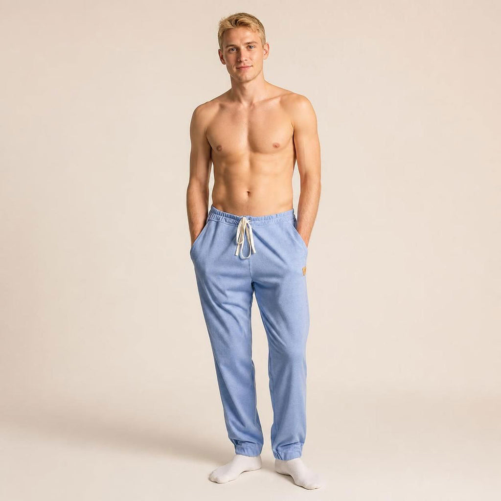 100% organic cotton knit jogger pants