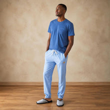Load image into Gallery viewer, 100% certified organic cotton jogger pants plastic-free