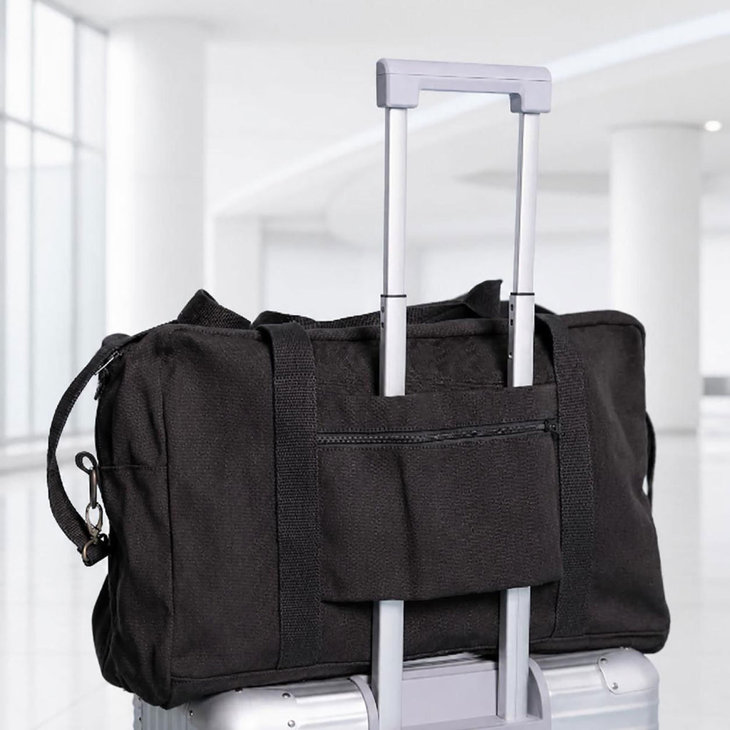 linen carry-on bag