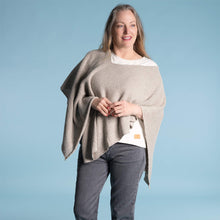 Load image into Gallery viewer, organic linen poncho