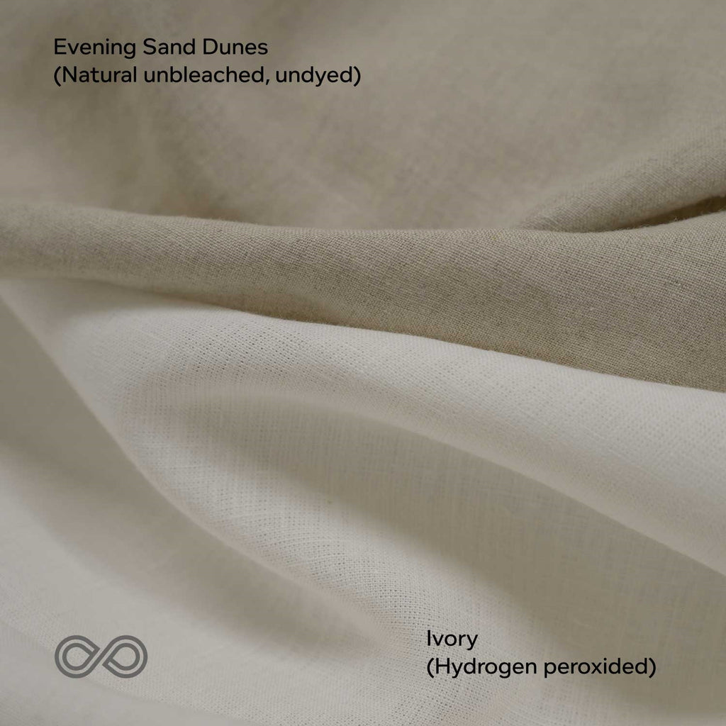 118" Wide 6oz 100% Organic Linen Fabric (Per Yard) (BELGRAVIA) (100% Biodegradable)