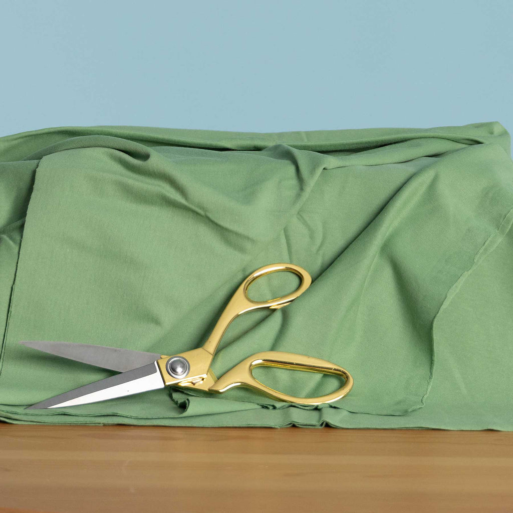 100% Organic Prima Cotton Jersey Knit Fabric (68" Wide, Sold By The Yard) - Special Edition (100% Biodegradable)