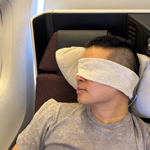 Load image into Gallery viewer, VERONA Elastic-Free 100% Hemp Knit Eyeshade / Headband / Ear Warmer / Neck Warmer (Plastic-Free) (OC Thread) (100% Biodegradable)
