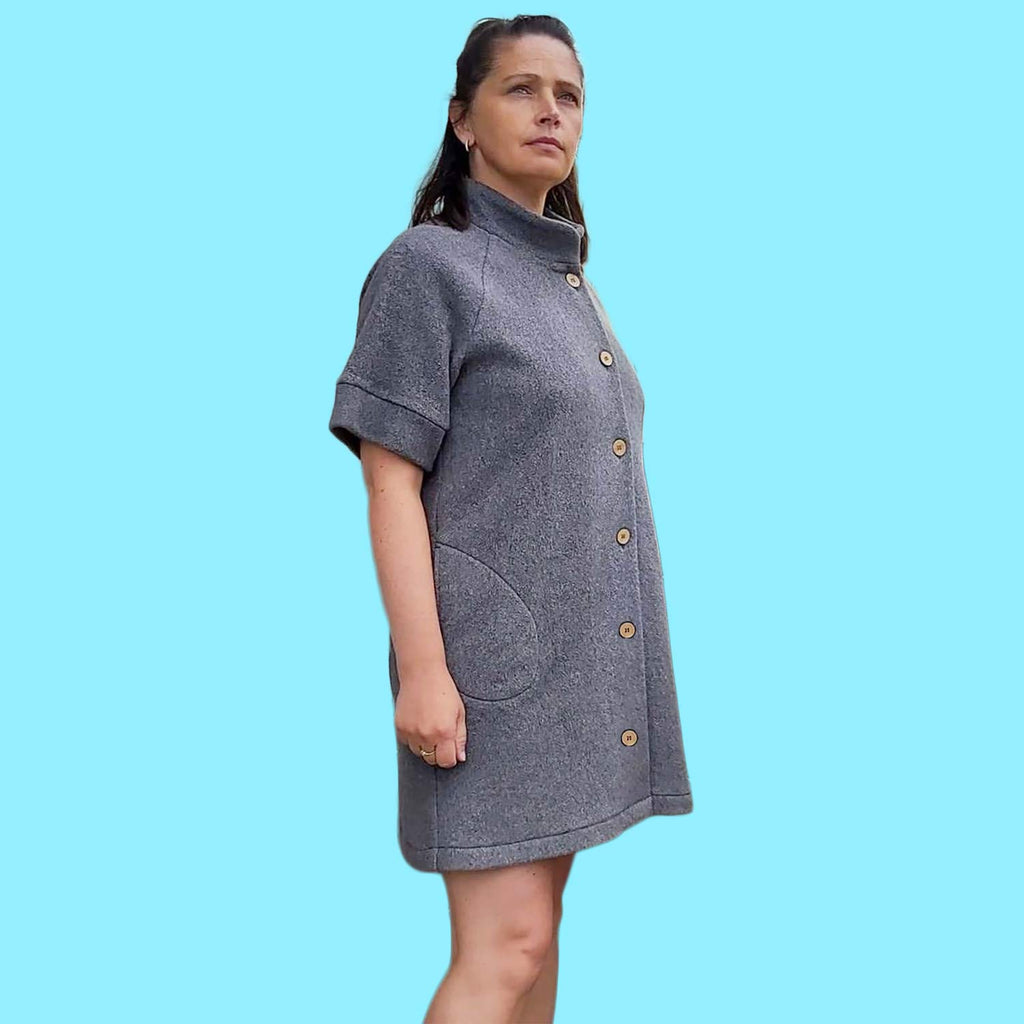 organic cotton winter coat