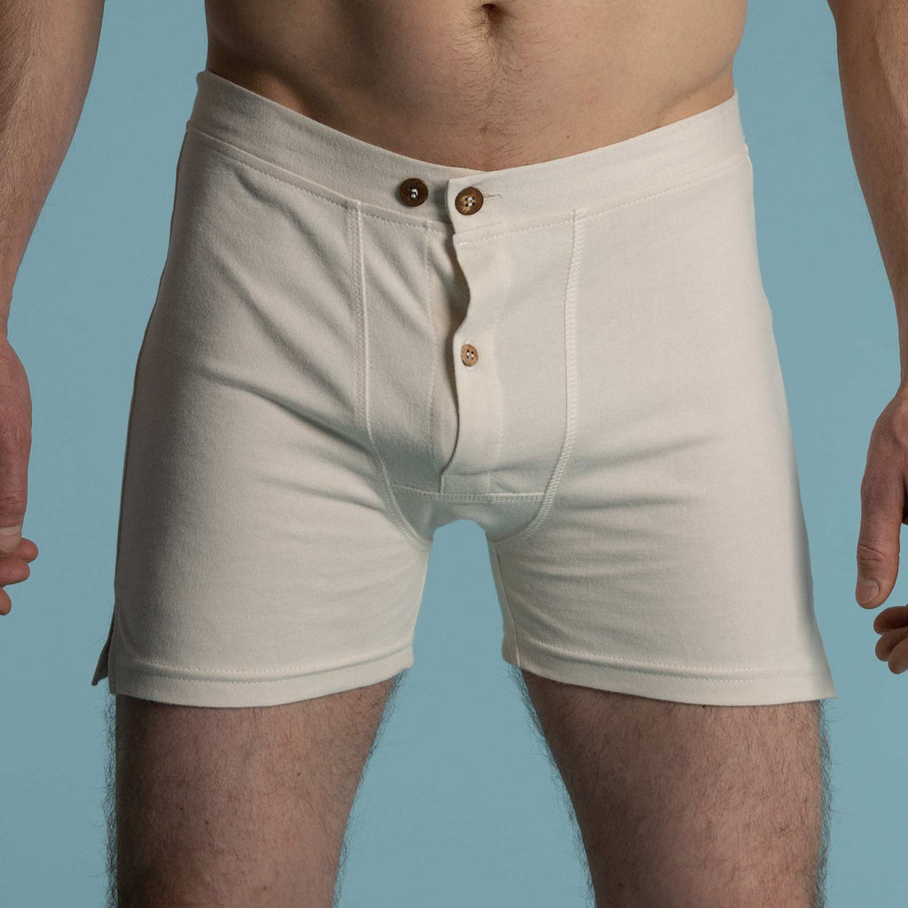button-down men's boxers underwear