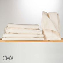 Load image into Gallery viewer, MYRTLE BEACH 100% Organic Cotton Sateen Sheets Pillowcases Duvet Covers (Grown &amp; Made in USA) (Discontinued) (99.9% Biodegradable)