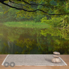 Load image into Gallery viewer, organic linen bathmat