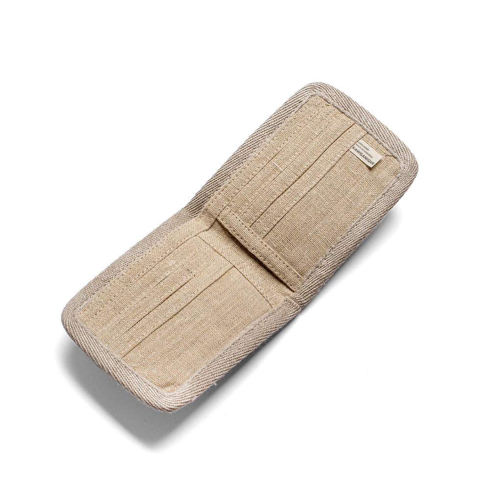 leather-free hemp wallet