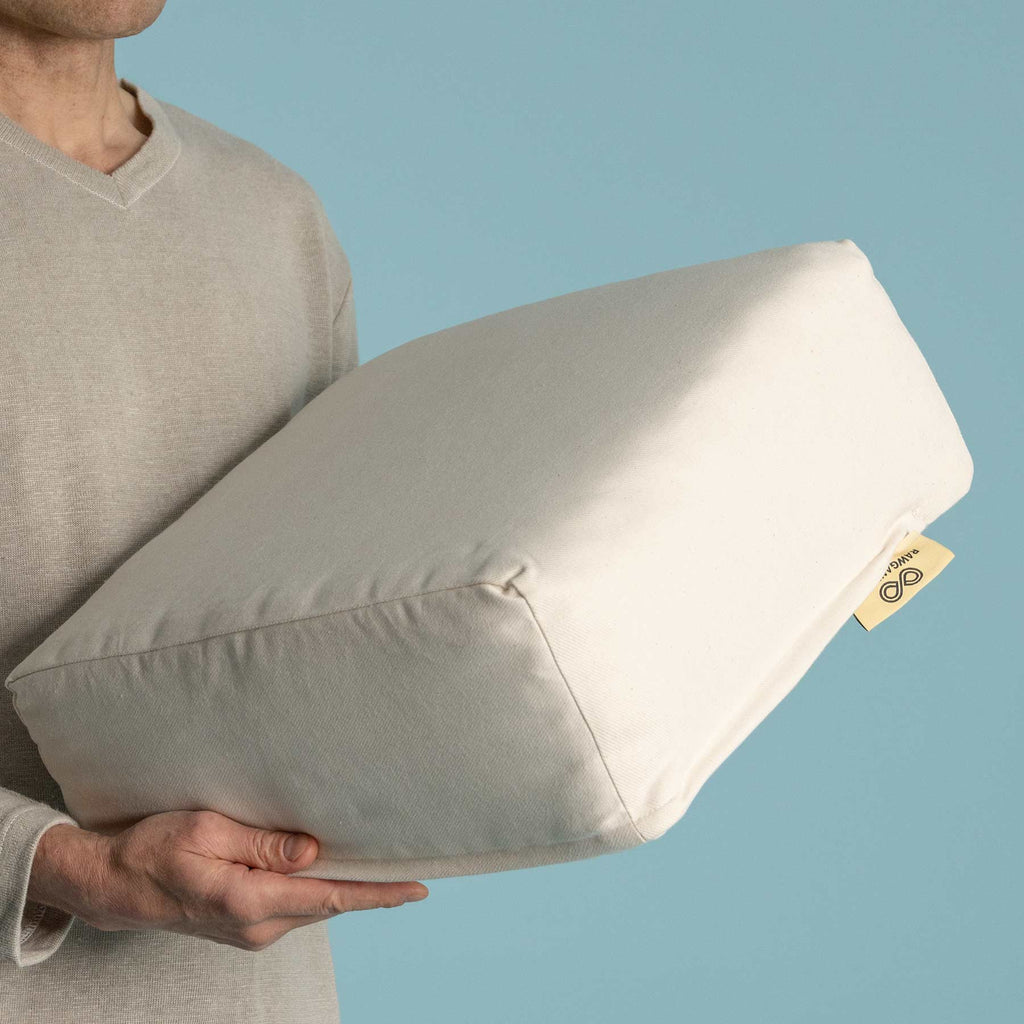 WAYFARER 7" 100% Natural Latex Mattress in Organic Cotton Twill Cover (Handmade in USA) (99.99% Biodegradable)