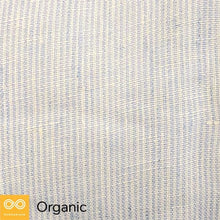 Load image into Gallery viewer, 5.75oz 100% Organic Hemp Fabric By The Yard (Blue Pinstripes) (100% Biodegradable)