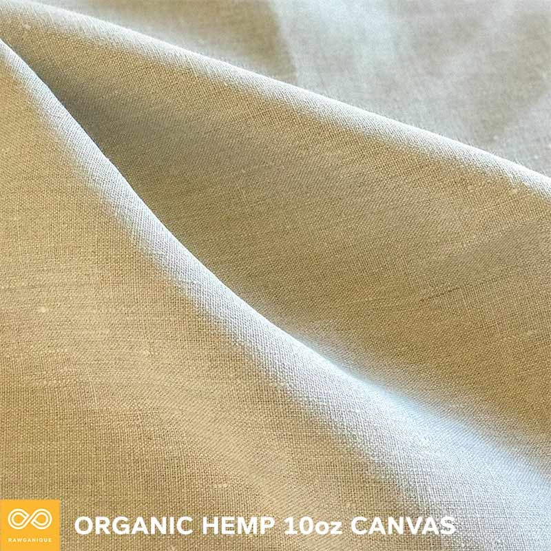 10oz 100% Hemp Fabric By The Yard (Sequoia)