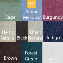 Load image into Gallery viewer, 14oz 100% Hemp Twill Denim Fabric By The Yard (SUMAC) (100% Biodegradable)