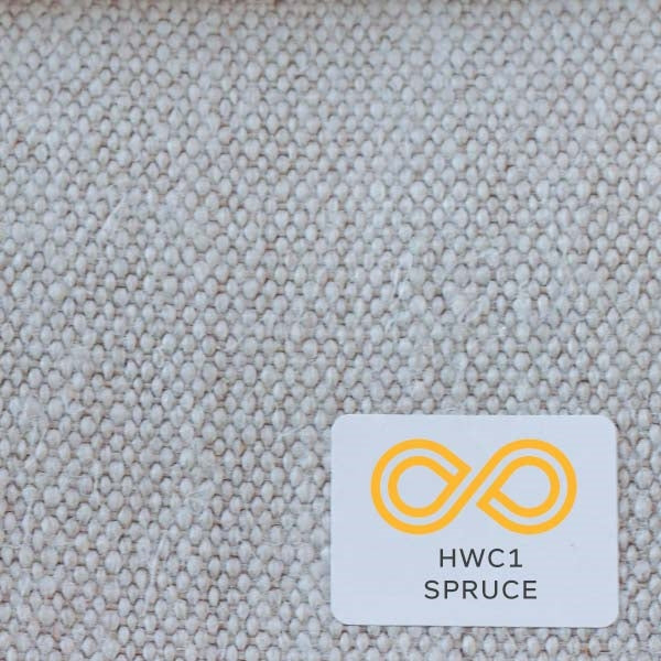 17oz 100% Hemp Fabric By The Yard (SPRUCE) (Natural Color) (100% Biodegradable)