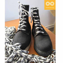 Load image into Gallery viewer, plastic-free organic hemp shoe laces