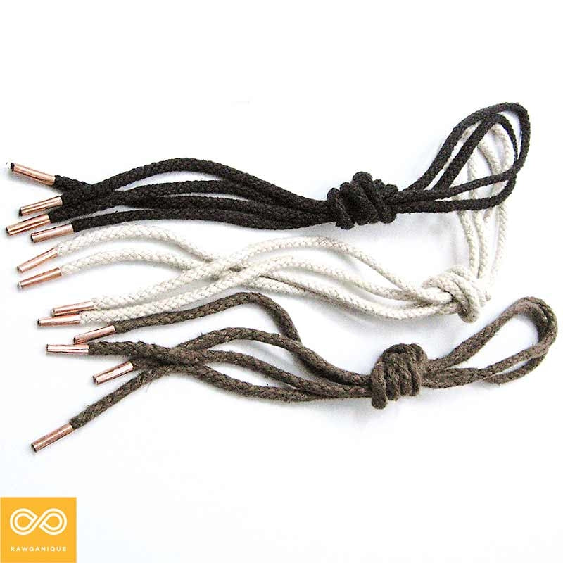 natural hemp shoelaces
