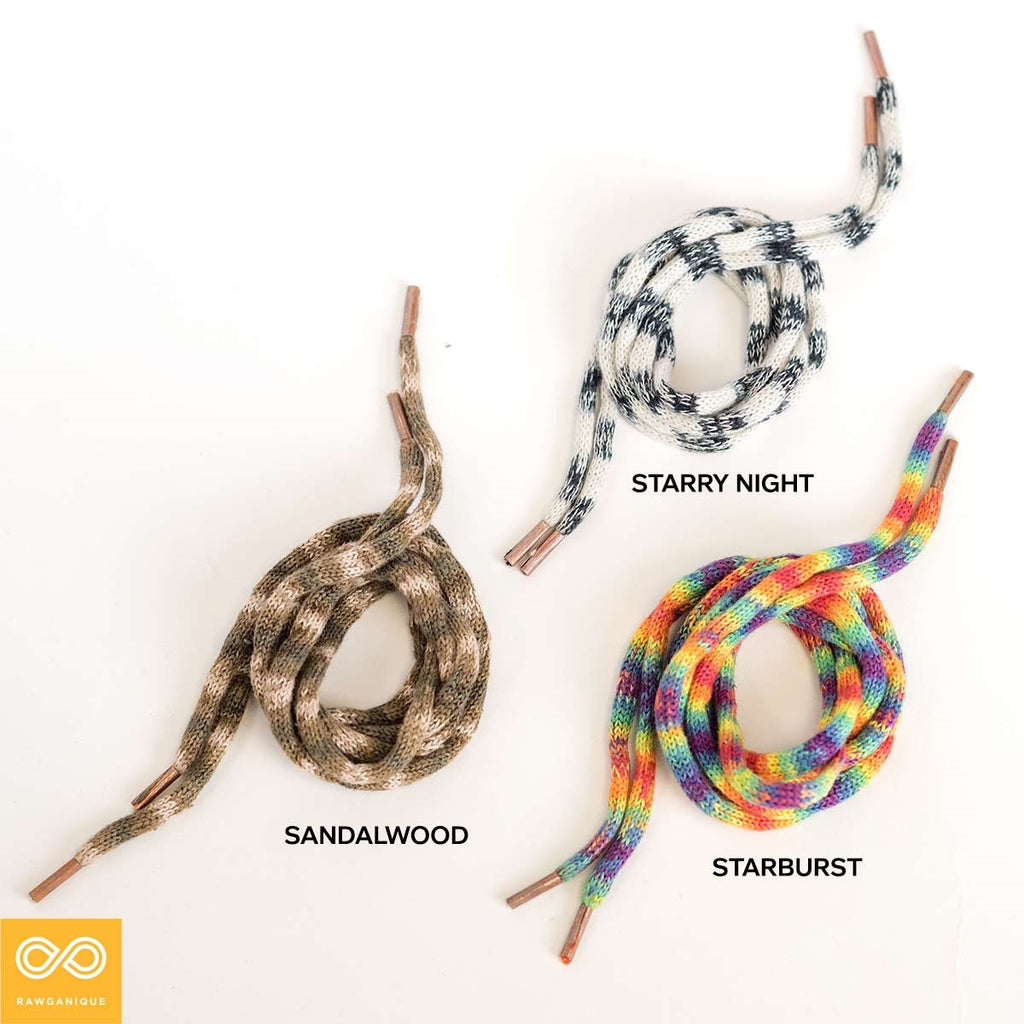 plastic-free hemp shoe laces