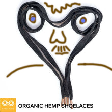 Load image into Gallery viewer, organic hemp shoe laces